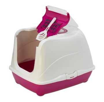 Moderna био-туалет Flip Cat с совком, розовый