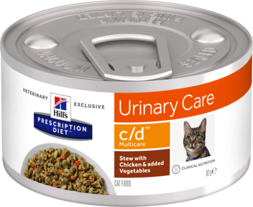 Hill’s Prescription Diet Urinary Care c/d Multicare Stew with Chicken & Added Vegetables Cat (банка)