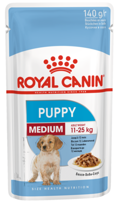 Royal Canin Puppy Medium (в соусе, пауч)
