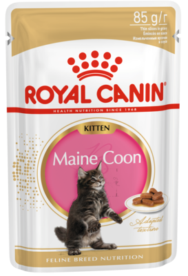 Royal Canin Kitten Maine Coon (в соусе, пауч)