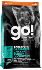 go! Carnivore Grain-Free Chicken Turkey + Duck Recipe Adult Dog