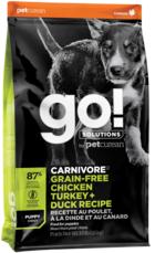 go! Carnivore Grain-Free Chicken Turkey + Duck Recipe Puppy