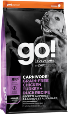 go! Carnivore Grain-Free Chicken Turkey + Duck Recipe Senior