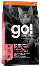 go! Carnivore Grain-Free Salmon + Cod Recipe for Cat