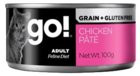 go! Grain+Gluten Free Chicken Pate Adult Feline Diet (банка)