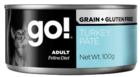 go! Grain+Gluten Free Turkey Pate Adult Feline Diet (банка)