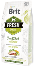 Brit Fresh Duck With Millet for Active Dogs