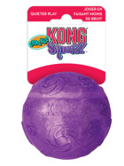 KONG игрушка для собак Squezz Crackle хрустящий мячик