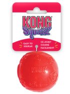 KONG игрушка для собак Сквиз Мячик резиновый с пищалкой