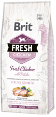 Brit Fresh Chicken With Potato for Puppies and Junior Dogs