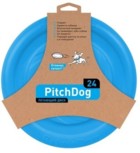 PitchDog летающий диск голубой