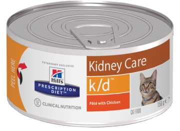 Hill’s Prescription Diet Kidney Care k/d Pate with Chicken Cat (банка)