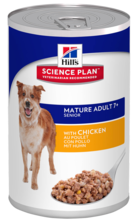 Hill's Science Plan Canine Mature Adult 7+  with Chicken (банка)