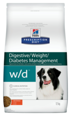 Hill’s Prescription Diet Digestive / Weight / Diabetes Management w/d with Chicken Canine