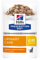 Hill’s Prescription Diet Urinary Care c/d Multicare with Chicken Cat (в соусе, пауч)