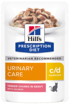 Hill’s Prescription Diet Urinary Care c/d Multicare with Salmon Cat (в соусе, пауч)