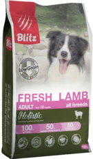 Blitz Holistic Fresh Lamb Adult All Breeds