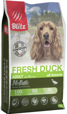 Blitz Holistic Fresh Duck Adult All Breeds