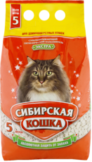 Сибирская Кошка Экстра для Длинношерстных Кошек (впитывающий)