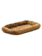 MidWest лежанка Pet Bed меховая коричневая