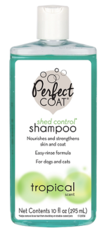 8in1 шампунь для кошек PC Shed Control & Hairball против линьки и колтунов с тропическим ароматом