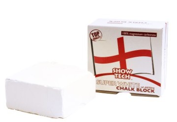 SHOW TECH English Magnesium Chalk Block мелок белый на основе магния прямоугольный 55 г