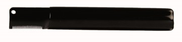 STANDART тримминговочный нож для мягкой шерсти черный с нескользящей ручкой