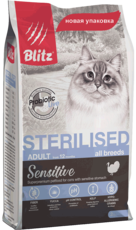 Blitz Sterilised Adult Sensitive for Cats