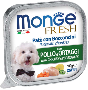 Monge Fresh con Pollo e Ortaggi (банка)