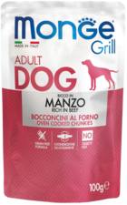 Monge Grill Adult Dog Rich in Beef (пауч)
