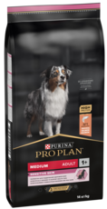 Pro Plan Medium Adult Sensitive Skin с Высоким Содержаним Лосося