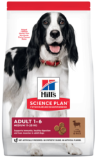 Hill's Science Plan Adult 1-6 Medium Lamb with Rice