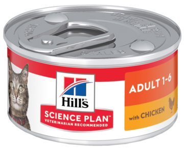 Hill's Science Plan Adult 1-6 with Chicken (паштет, банка)