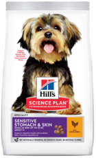 Hill’s Science Plan Sensitive Stomach & Skin Small & Mini Adult with Chicken