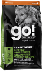 go! Sensitivities Limited Ingredient Grain-Free Turkey Recipe for Dog