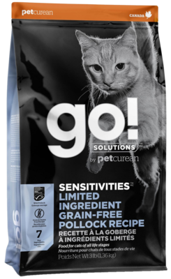 go! Sensitivities Limited Ingredient Grain-Free Pollock Recipe for Cat
