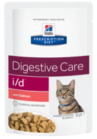 Hill’s Prescription Diet Digestive Care i/d with Salmon Cat (в соусе, пауч)