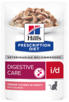 Hill’s Prescription Diet Digestive Care i/d with Salmon Cat (в соусе, пауч)