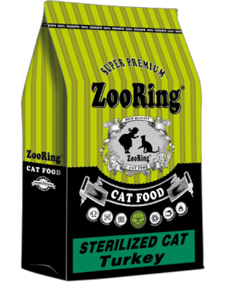 ZooRing Sterilized Cat Turkey