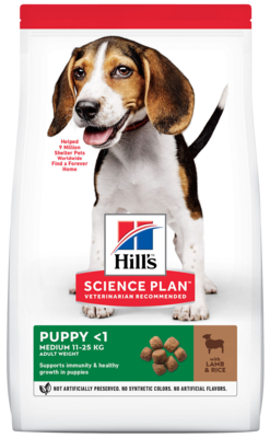 Hill's Science Plan Puppy Medium with Lamb & Rice