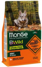 Monge BWild Grain Free Adult All Breeds Duck with Potatoes