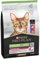 Pro Plan Sterilised Adult 1+ с Уткой и Печенью