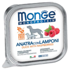 Monge Monoprotein Duck with Raspberries (банка)