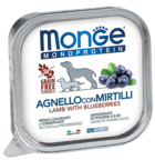 Monge Monoprotein Lamb with Blueberries (банка)