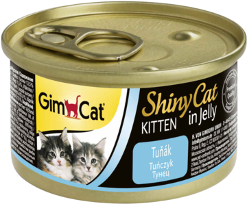 Gimcat Shiny Cat Kitten in Jelly Тунец (банка)