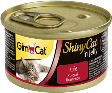 Gimcat Shiny Cat in Jelly Цыпленок (банка)