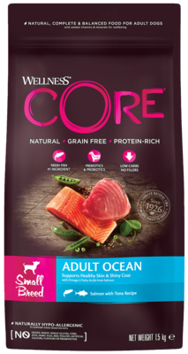 Wellness Core Small Breed Adult Ocean Salmon with Tuna Recipe