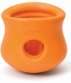 West Paw Zogoflex игрушка под лакомства для собак Toppl оранжевая
