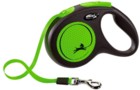 flexi рулетка Limited Edition New Neon, зеленая (ленточный поводок)