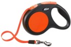 flexi рулетка Limited Edition New Neon, оранжевая (ленточный поводок)
